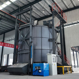 Machine de compostage d'engrais organique sans odeur à grande échelle, équipement de fermentation de fumier animal en acier inoxydable 10-220m - Product Image 2