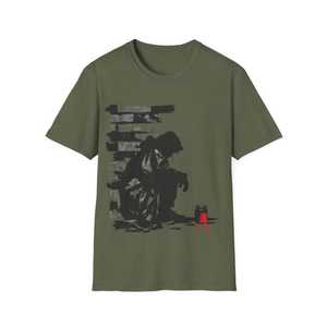 T-shirt vintage à imprimé graphique surdimensionné pour hommes et femmes, coton premium, col rond décontracté, manches courtes, coupe décontractée, streetwear - Product Image 5