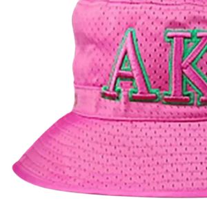 Sombrero de Pescador Rosa Bordado para Mujer, Casual, para Exteriores, Protección Solar, Talla Grande 61CM, Ajustable, Elegante, para Uso Diario - Product Image 6