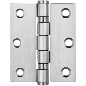 Charnières à battants en acier inoxydable de 4 pouces avec roulements silencieux pour portes de chambre en bois, charnières de 2 et 3 pouces pour armoires et fenêtres - Product Image 5