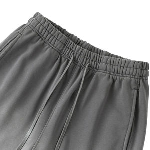 Pantalon de survêtement unisexe personnalisé en coton respirant 360 g/m² coupe oversize taille mi-haute pour l'automne - Product Image 3