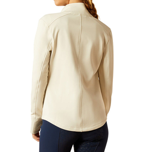 Nouvelle veste d'équitation zippée pour femme 2025, en polaire chaude, décontractée, entièrement zippée, en polyester et élasthanne - Product Image 3