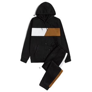Nouveauté Ensemble Automne Hiver Homme Pull à Capuche Pantalon 2 Pièces Ensemble de Survêtement Casual Homme - Product Image 1