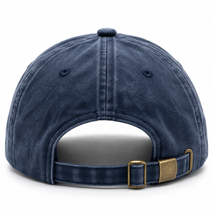 Casquette de baseball vintage bleu marine délavée de qualité supérieure avec logo ancre brodé en 3D, casquette en coton vieilli style Dad Hat - Product Image 4