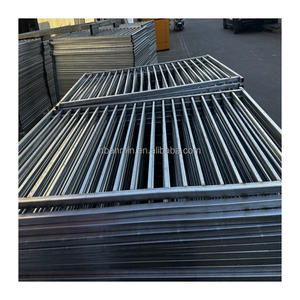 Valla <span class=keywords><strong>de</strong></span> barandilla <span class=keywords><strong>de</strong></span> hierro forjado barata a la venta <span class=keywords><strong>Postes</strong></span> <span class=keywords><strong>de</strong></span> valla <span class=keywords><strong>de</strong></span> acero galvanizado sostenibles fácilmente ensamblados - Product Image 4