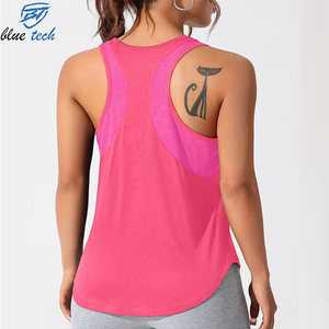 Women Tank Top Sleeveless Gym Workout Fitness Yoga Top Breathable Running Activewear for Ladies OEM Services - Product Image 5