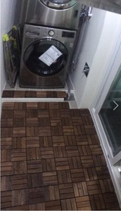 Carrelages de terrasse en composite moderne et durable Surface ABCD Revêtement de sol extérieur écologique pour les allées de jardin Budget Friendly Installation facile - Product Image 5