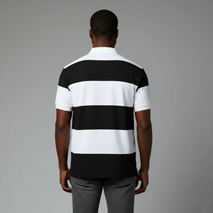Camiseta Polo para Hombre, Estilo Urbano, Corte Ajustado, Lona Sólida Ecológica, Personalizable, de Alta Calidad, Cómoda y Duradera - Product Image 6