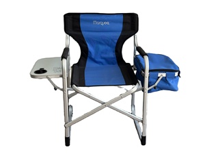 Mini SILLA DE Metal plegable vietnamita, mesa con bolsillos laterales, muebles de exterior duraderos para picnic, uso familiar en el jardín, diseño moderno - Product Image 2