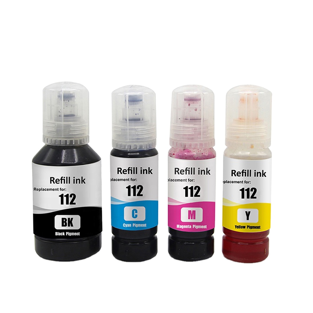 Tatrix 112 чернила T112 наборы для заправки чернил для epson ECOTANK L6490 L11160 L15150