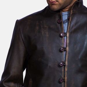 Top Trending Classic <b>Men</b> Fashion Leather <b>Jacket</b> Premium <b>Biker</b> <b>Jacket</b> Bulk Supplier 2026 - Product Image 3