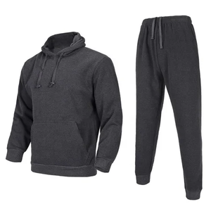 Conjunto Deportivo Ecológico para Hombre, Sudadera con Capucha de Manga Larga y Cierre Completo, Pantalones Deportivos, Conjunto para Correr - Product Image 6