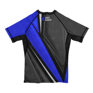 MMA Rash Guard <b>Surf</b> Shirt BJJ Rash Guard Men's Short Sleeve UPF50 Breathable Quick Dry Anti-Bacterial Swimming - Product Image 2