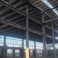 Bâtiment industriel en structure acier préfabriqué QCF010, certifié CE, personnalisable, respectueux de l'environnement, pour atelier