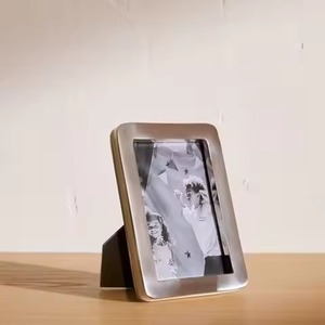 Elegant Interior Style Metal Glass <b>Picture</b> <b>Frame</b> Modern Photo Display Home Decor - Product Image 6