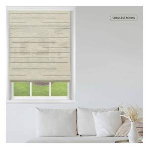 Persianas Enrollables Horizontales Integradas, Tejidas Naturalmente, Ecológicas, con Filtro de Luz, para Ventanas Francesas, en Oferta - Product Image 2