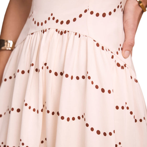 Vestido Maxi Floral para Mujer, Manga Corta, Ligero, Vestido de Verano - Product Image 5