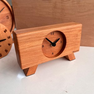 Reloj de Escritorio Moderno de Madera, Diseño Rectangular Minimalista, Funciona con Batería, Movimiento de Cuarzo, Visualización de Hora con Agujas - Product Image 1