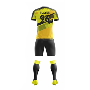 Conjunto de Uniforme de Invierno para Club de Fútbol para Adultos con Jersey de Manga Larga Premium y Pantalones Cortos a Juego - Product Image 5