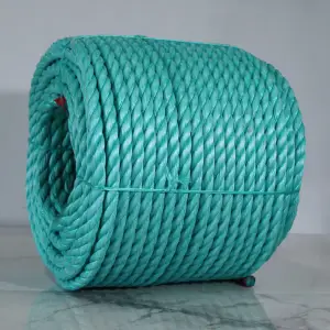 XOẮN uv-điều trị Polypropylene dây 2mm đến 32 mm thân thiện với môi Trắng đa mục đích Vòng 3 ply leo cao cấp dây PP dây 20mm