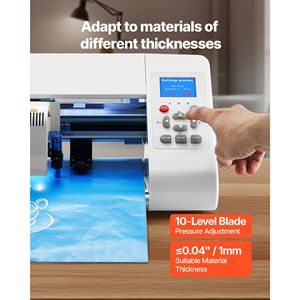 Macchina da Taglio Vinile con Rilevamento Automatico dei Bordi e Software di Design, Compatibile con Materiali e Filamenti per Forniture Artigianali - Product Image 4