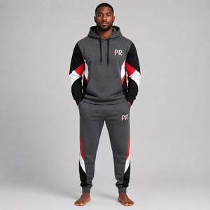 Conjunto Deportivo de Dos Piezas para Hombre, Estampado, de Alta Calidad, Informal, para Entrenamiento, Running y Jogging, Precio Bajo, Ropa de Invierno, Servicio OEM - Product Image 1