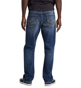 Pantalones Vaqueros de Mezclilla para Hombre, Corte Slim Fit, Resistentes a las Arrugas, Estilo Desgastado, 100% Algodón, Alta Calidad - Product Image 6
