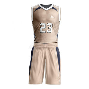 Ensembles d'uniformes de basketball personnalisés unisexes pour adultes, respirants, grandes tailles, sans manches, col en V, pour équipes et clubs, 100 % séchage rapide - Product Image 1