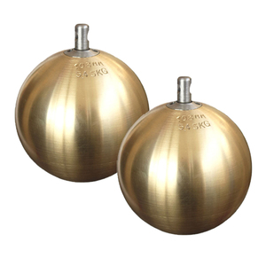 Marteau de lancer en laiton TSFI Modèle 2582 5,45 kg pour entraînement d'athlétisme – Équipement robuste et durable - Product Image 2