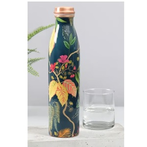 New Designer Water <b>Bottle</b> <b>Drinking</b> Fruit Water <b>Bottle</b> <b>Drinking</b> Juice Hotel kitchen <b>Bottle</b> <b>Copper</b> Water <b>Bottle</b> - Product Image 1