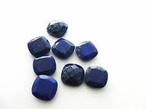 Quality Natural <b>Lapis</b> <b>Lazuli</b> Cushion Faceted Cut Loose Gemstone jewelry making Gems Third Party Certified Free Wholesale Stone - Product Image 1