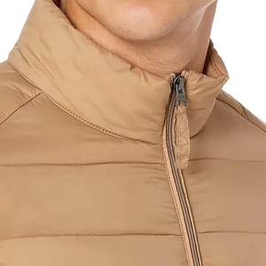 <b>Puffer</b> <b>Hooded</b> <b>Jacket</b> <b>Men</b> Winter Wind Breaker Bomber <b>Jacket</b> Poly Filled Outwear Clothing Casual Quilted <b>Jacket</b> Long Sleeve - Product Image 4