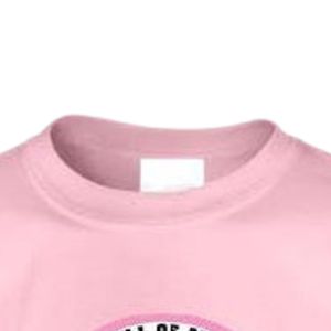 Camiseta rosa de manga corta con cuello redondo para niños pequeños, camiseta informal para el día a día, ropa cómoda para el colegio y el uso diario para niños pequeños - Product Image 2