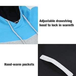 Sudaderas con Capucha de Algodón Premium de Última Tendencia para Hombre, Sudaderas Extra Grandes al por Mayor, Sudaderas con Capucha Personalizadas con Logotipo - Product Image 4