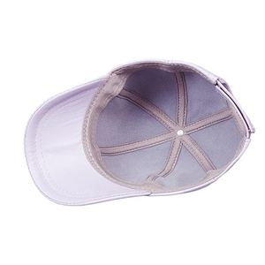 Casquette de baseball en cuir élégante et décontractée, design personnalisé, vente en gros, respirante, anti-humidité, usage quotidien, unisexe - Product Image 3
