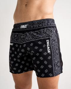 Shorts de combat Engage, coupe classique, coutures robustes, tissu doux, bande large, pour entraînement sportif et sparring, mouvement libre, séchage rapide, extensible - Product Image 3