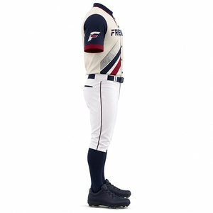 Professional Manufacturer <b>Baseball</b> Uniform Durable Polyester Breathable Eco-Friendly Lightweight Outdoor Sports - Product Image 4