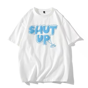 T-shirt en coton surdimensionné pour homme, manches courtes, col rond, imprimé lettres au dos, style streetwear, jersey, coupe classique, décontracté, pour tous les jours - Product Image 3