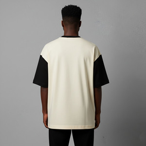 Camisetas de Hombre al por Mayor, 100% Algodón, Alta Calidad, Logotipo Bordado Personalizado, Manga Regular, Ecológicas, Estilo Hip Hop - Product Image 3
