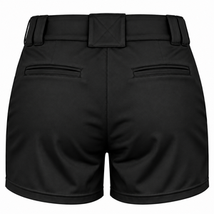 Shorts de softball personnalisés pour femmes, shorts de baseball, shorts athlétiques à double fermeture à boutons-pression et passants de ceinture, shorts de sport personnalisés pour équipes féminines - Product Image 4