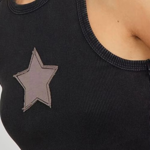 Débardeur pour femme GEO BROTHERS - Polyester/Coton respirant, décontracté, tie-dye, toile, séchage rapide, col rond - Product Image 6