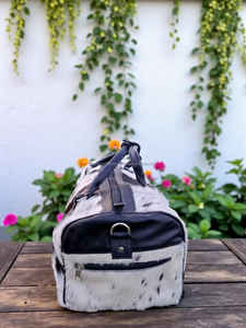 Bolsa de Viaje de Piel Auténtica OEM con Cierre de Cremallera, Bolsa de Fin de Semana de Gran Capacidad, Equipaje de Mano LHDB-0085 - Product Image 6