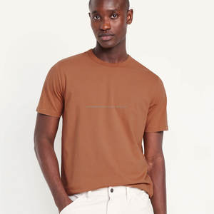 High Quality Heavy Weight <b>Plain</b> <b>Oversized</b> Tshirt Printing Embroidery Custom Blank 100 Cotton Men <b>T</b> <b>Shirt</b> - Product Image 1