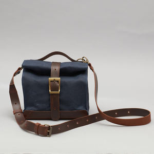 Sac isotherme portable et durable en toile cirée avec fermeture éclair, sac fourre-tout étanche pour repas de voyage LCLB-0025 - Product Image 3