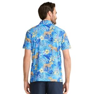 Camisetas Polo Elegantes para Hombre de Talla Grande, Camisetas Polo de Manga Corta con Estampado para la Temporada de Verano, Ajuste Slim, de Proveedor BD - Product Image 3
