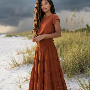 เสื้อครอปผ้าฝ้ายสำหรับผู้หญิง เสื้อลำลองฤดูร้อน เสื้อสตรีทแวร์น่ารัก เสื้อน้ำหนักเบา ชุดลำลองประจำวัน ไซส์พลัส - Product Image 1