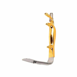 Écarteur mammaire Tebbetts en acier inoxydable, manuel, avec fibre optique, ensemble d'instruments chirurgicaux de classe I pour la chirurgie plastique, certifié CE - Product Image 3