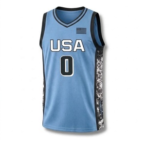 Custom Logo Reversible Basketball Jersey Set Mesh Quick Dry <b>Two</b> Sided Basketball Uniforms for Youth Adult Team - Product Image 5