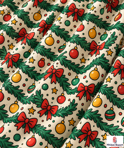 Custom Printed Polyester Sarong Pareo <b>Christmas</b> 2026 Beach Cover Up Women Resort Poolside Travel Wear Quick Dry OEM ODM Manufact - Product Image 4