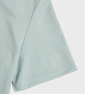 Ensemble short et t-shirt délavé à l'acide noir pour femme, avec logo personnalisé, qualité supérieure, t-shirt et short délavé à l'acide, ensemble short cycliste ample grande taille pour femme - Product Image 6